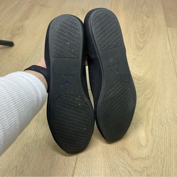 - Rothy’s square toe black - size 9.5 - Picture 5 of 7
